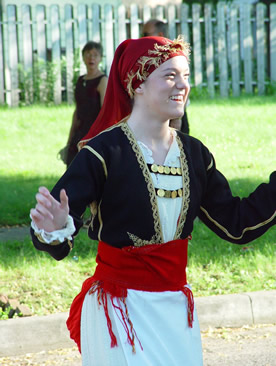Greek dancer