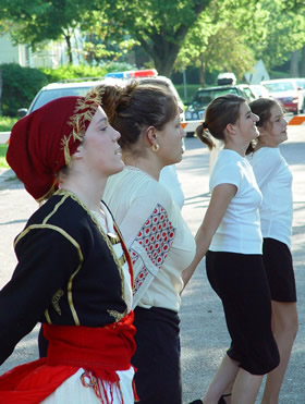 Greek dancer
