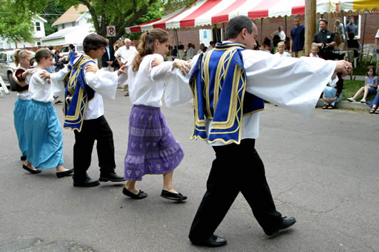 Greek dancers