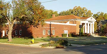 View of the church from the southeast
